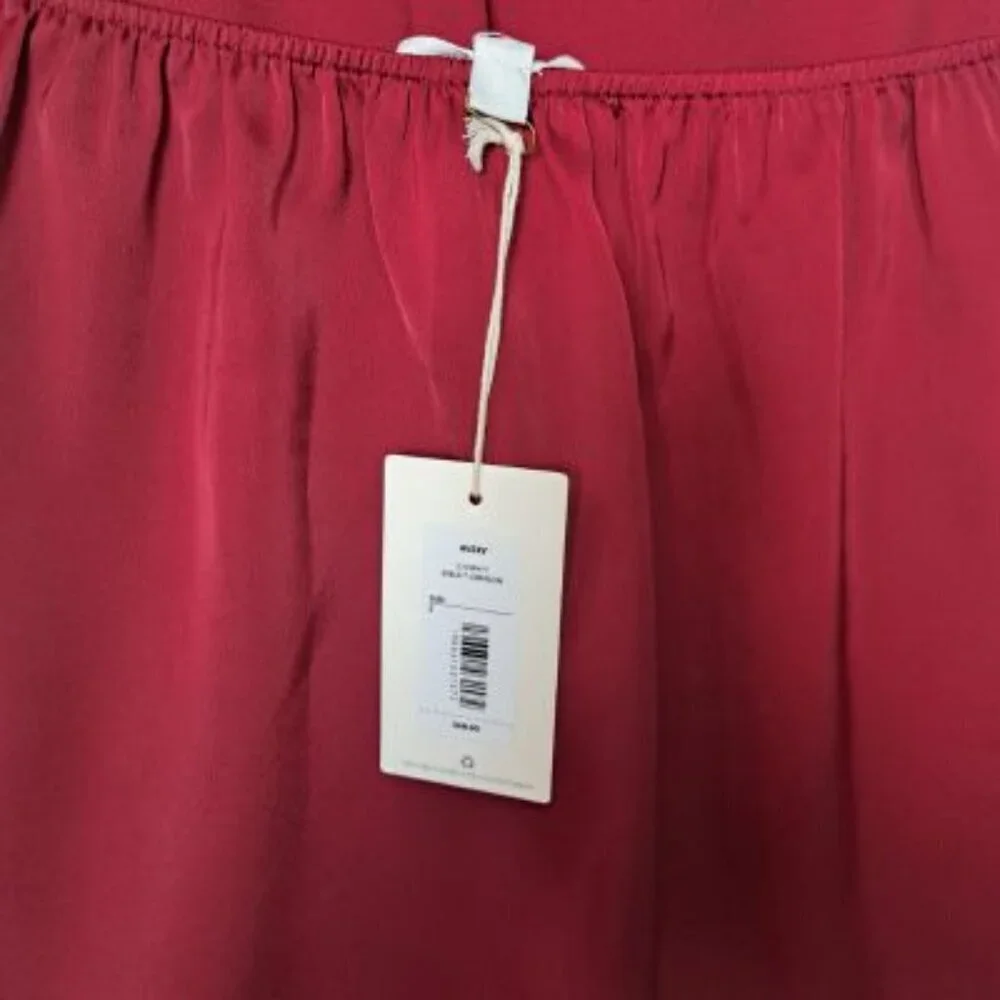 Vintage Rachel Ashwell Shabby Chic Avery Bright Crimson Halter Top - Picture 8 of 8